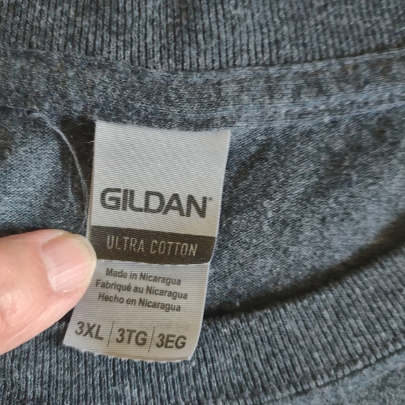 GILDAN, 3XL, Ultra Cotton - Picture 4 of 6